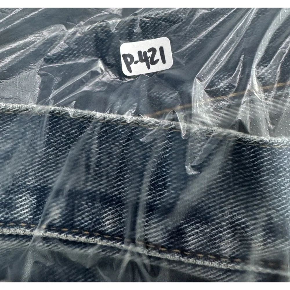 Carhartt WIP Newel Pant Mens 30 Blue Medium Wash Relaxed Tapered Jeans 1029208